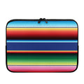 Ethnic Mexican Serape Pattern Print Laptop Sleeve