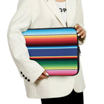 Ethnic Mexican Serape Pattern Print Laptop Sleeve