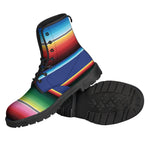 Ethnic Mexican Serape Pattern Print Backpack