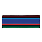 Ethnic Mexican Serape Pattern Print Long Kitchen Mat