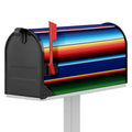 Ethnic Mexican Serape Pattern Print Mailbox Cover