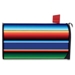 Ethnic Mexican Serape Pattern Print Mailbox Cover