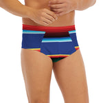 Ethnic Mexican Serape Pattern Print Men's Briefs