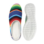 Ethnic Mexican Serape Pattern Print Mesh Casual Shoes