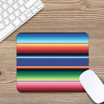 Ethnic Mexican Serape Pattern Print Mouse Pad