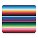 Ethnic Mexican Serape Pattern Print Mouse Pad