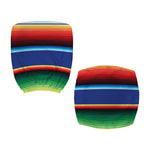 Ethnic Mexican Serape Pattern Print Office Chair Cover