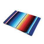 Ethnic Mexican Serape Pattern Print Pet Cooling Mat Cover