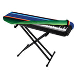 Ethnic Mexican Serape Pattern Print Piano Keyboard Cover