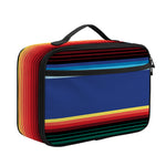 Ethnic Mexican Serape Pattern Print Portable Lunch Bag