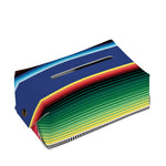 Ethnic Mexican Serape Pattern Print Rectangle Tissue Box Cover