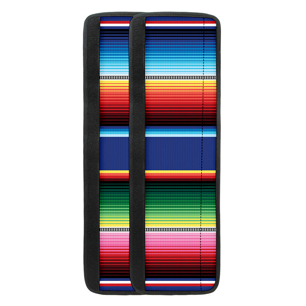 Ethnic Mexican Serape Pattern Print Refrigerator Handle Covers