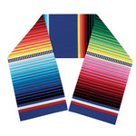 Ethnic Mexican Serape Pattern Print Scarf