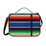 Ethnic Mexican Serape Pattern Print Shoulder Strap Bible Bag