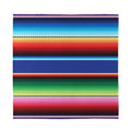 Ethnic Mexican Serape Pattern Print Silk Bandana