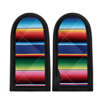 Ethnic Mexican Serape Pattern Print Skillet Handle Cover