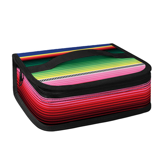 Ethnic Mexican Serape Pattern Print Small Lunch Bag