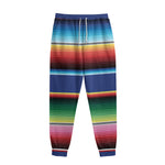 Ethnic Mexican Serape Pattern Print Sweatpants