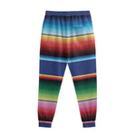 Ethnic Mexican Serape Pattern Print Sweatpants