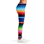 Ethnic Mexican Serape Pattern Print Women's Leggings