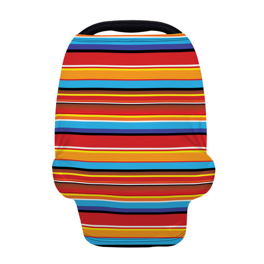Ethnic Mexican Woven Pattern Print Baby Seat Cover