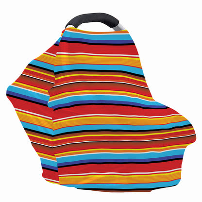 Ethnic Mexican Woven Pattern Print Baby Seat Cover