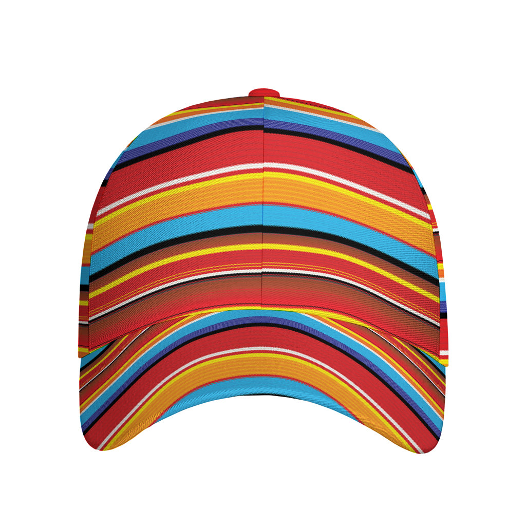 Ethnic Mexican Woven Pattern Print Baseball Cap