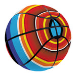 Ethnic Mexican Woven Pattern Print Basketball