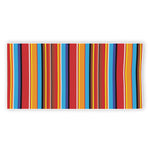 Ethnic Mexican Woven Pattern Print Beach Towel