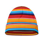 Ethnic Mexican Woven Pattern Print Beanie