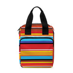 Ethnic Mexican Woven Pattern Print Bible Tote Bag