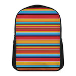 Ethnic Mexican Woven Pattern Print Casual Backpack