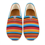 Ethnic Mexican Woven Pattern Print Casual Shoes