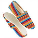 Ethnic Mexican Woven Pattern Print Casual Shoes