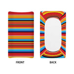 Ethnic Mexican Woven Pattern Print Changing Pad Cover