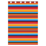 Ethnic Mexican Woven Pattern Print Curtain