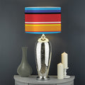 Ethnic Mexican Woven Pattern Print Drum Lamp Shade