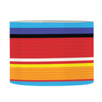Ethnic Mexican Woven Pattern Print Drum Lamp Shade