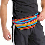 Ethnic Mexican Woven Pattern Print Fanny Pack