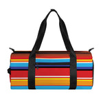 Ethnic Mexican Woven Pattern Print Gym Bag