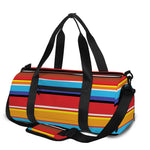 Ethnic Mexican Woven Pattern Print Gym Bag