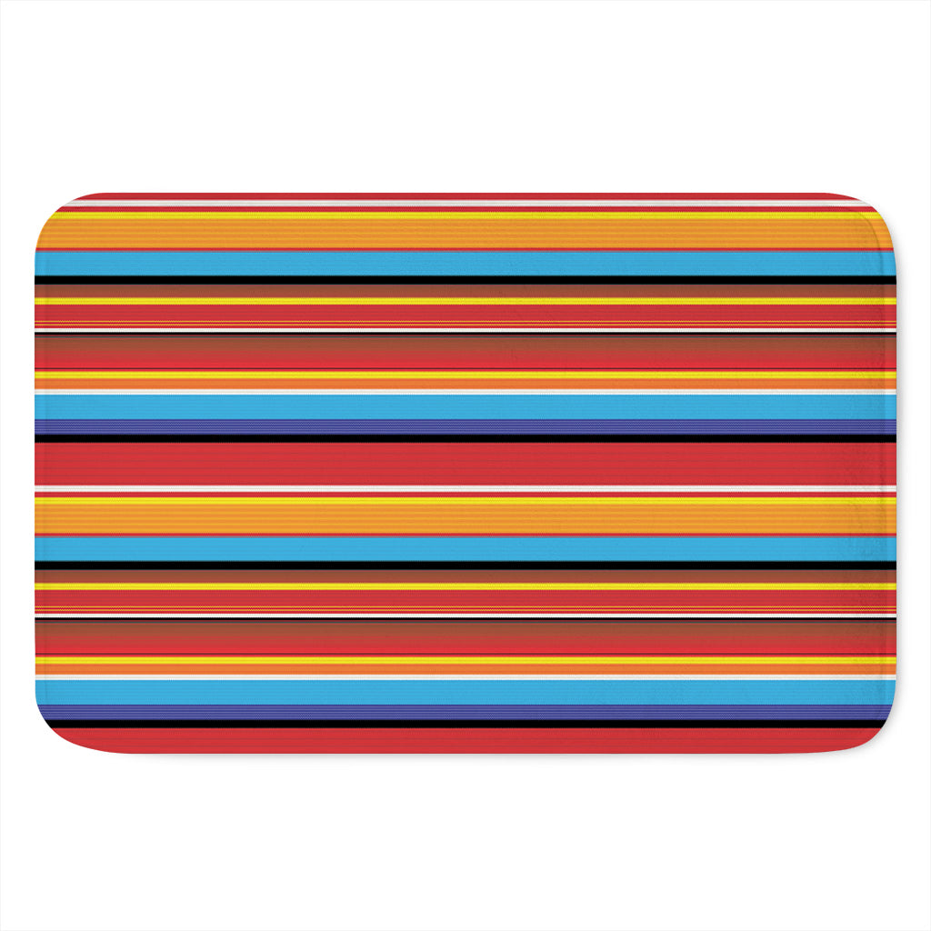 Ethnic Mexican Woven Pattern Print Indoor Door Mat