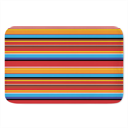 Ethnic Mexican Woven Pattern Print Indoor Door Mat