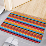 Ethnic Mexican Woven Pattern Print Indoor Door Mat