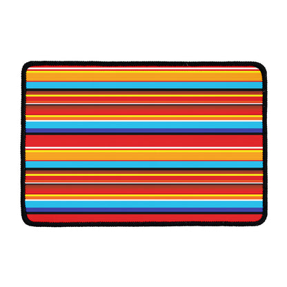 Ethnic Mexican Woven Pattern Print Kitchen Mat