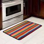 Ethnic Mexican Woven Pattern Print Kitchen Mat