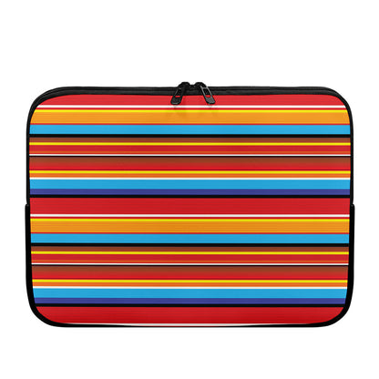 Ethnic Mexican Woven Pattern Print Laptop Sleeve