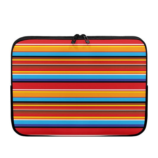 Ethnic Mexican Woven Pattern Print Laptop Sleeve