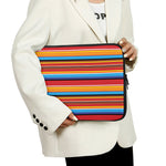 Ethnic Mexican Woven Pattern Print Laptop Sleeve