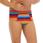 Ethnic Mexican Woven Pattern Print Men's Briefs